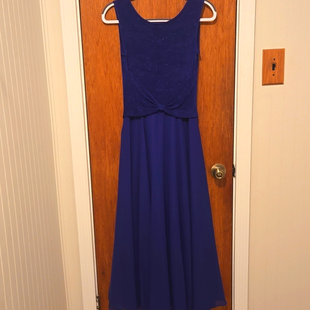 Chic Cobolt Blue Dress